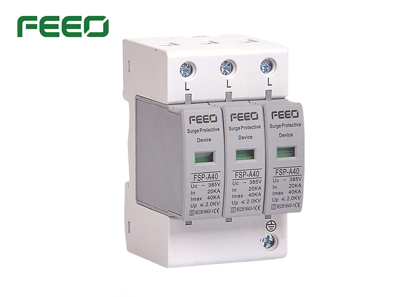 AC Surge Protector SPD 3Phase,Surge protection YUEQING FEEO ELECTRIC