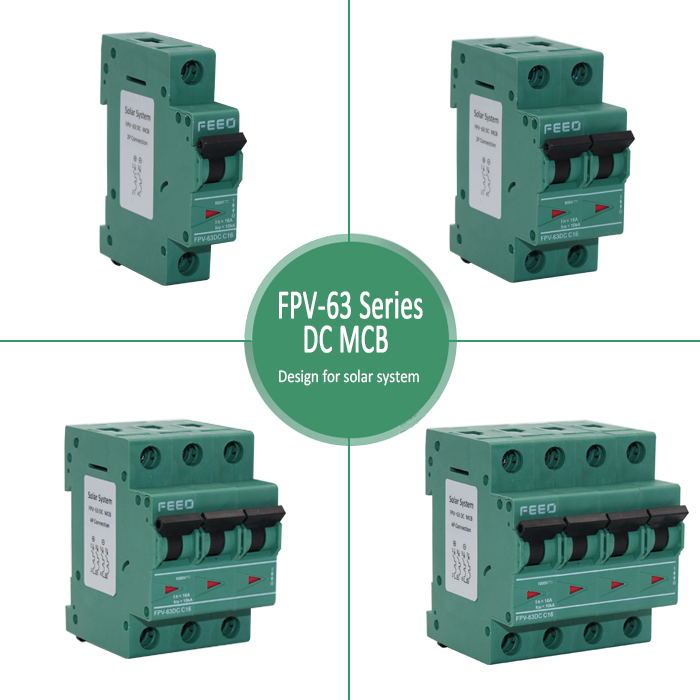 2P DC MCB CIRCUIT BREAKER 500V