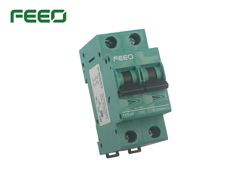 2P DC MCB CIRCUIT BREAKER 500V