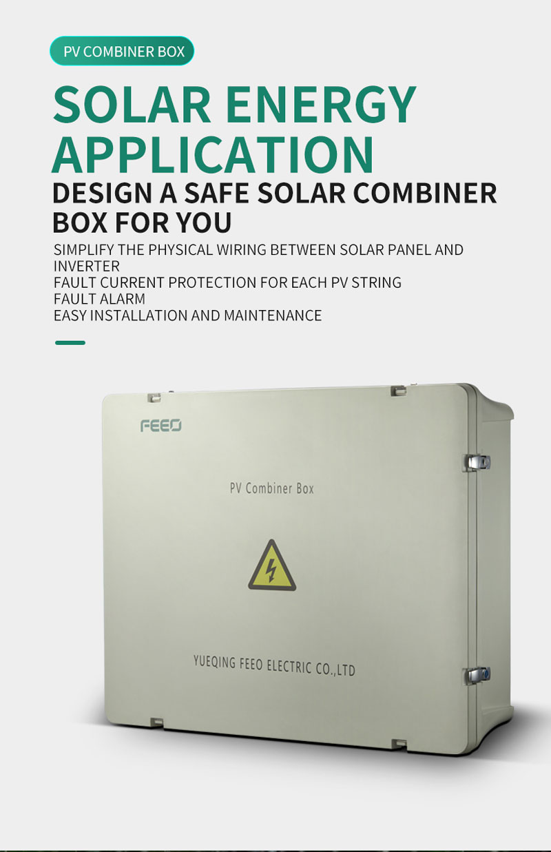 AC COMBINER BOX 2 In 1 Out For Pv