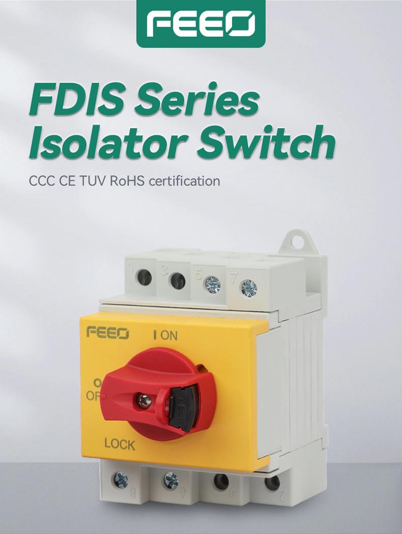 DC Isolator 4P 1000V 25A